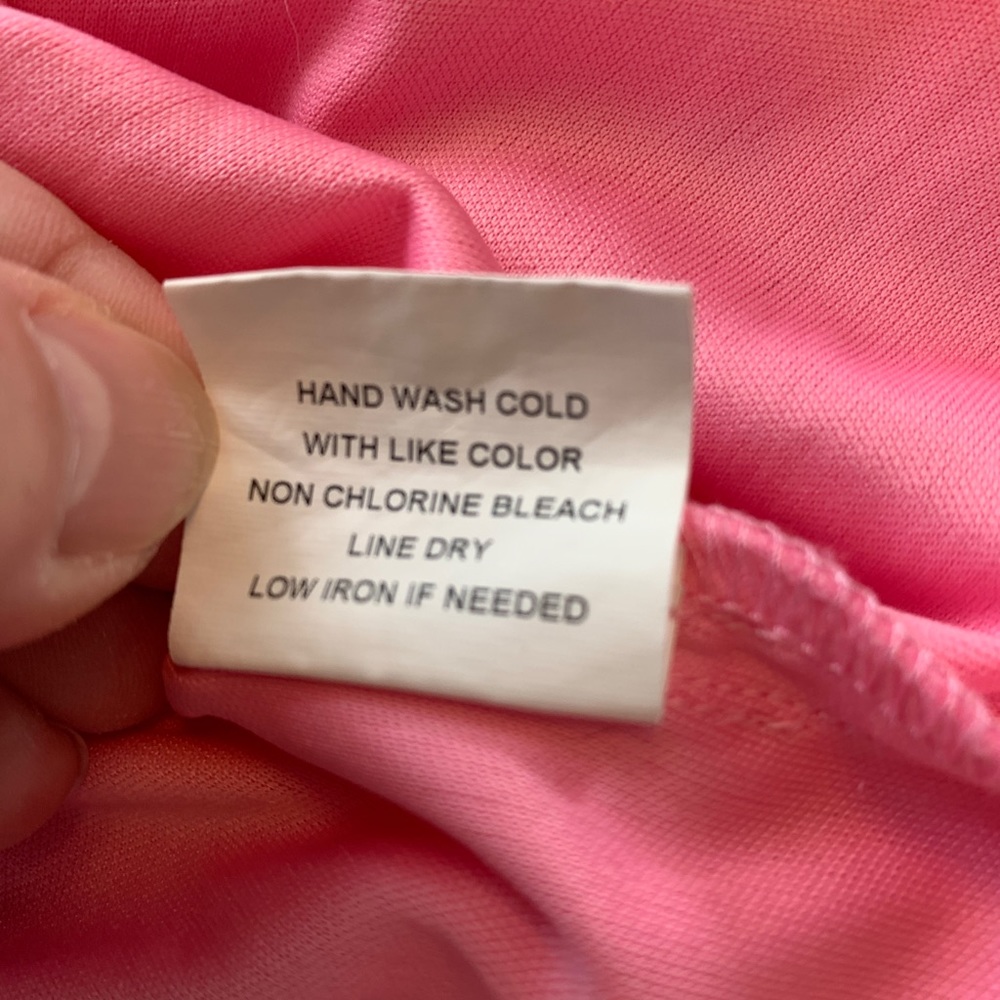 Gorgeous Roxette Pink and Black High-Low Dress, Girl's Size 12. - Picture 13 of 13